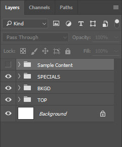 Hide layers